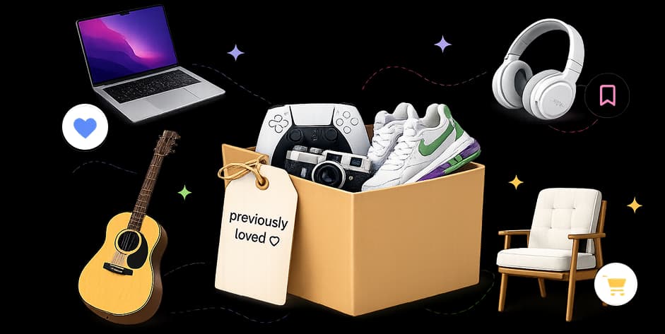 Buy and sell preowned items on Vingo